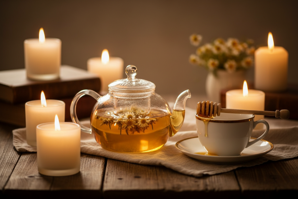 Chamomile Cafe Scene