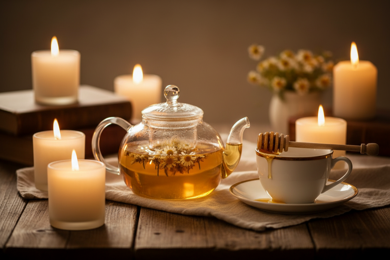 Chamomile Cafe Scene