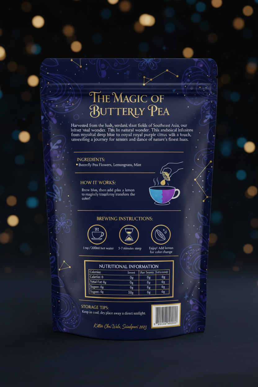 Kattar Butterfly Tea Back