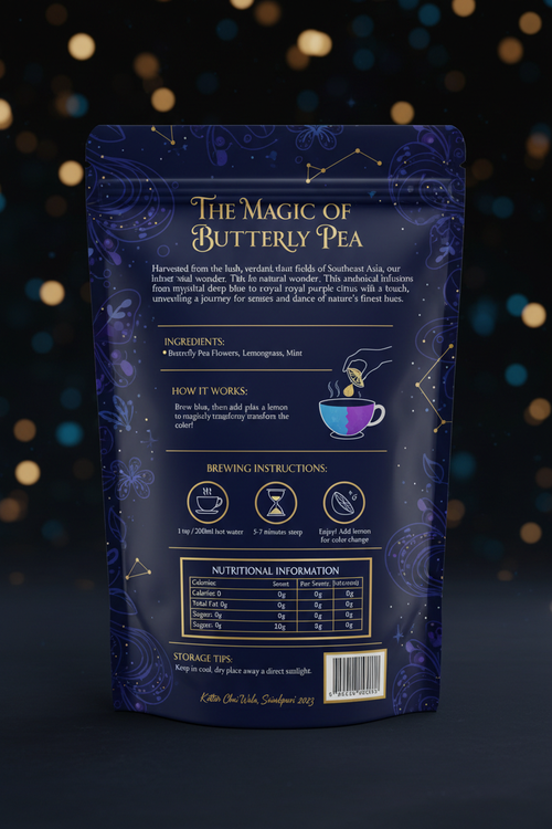 Kattar Butterfly Tea Back