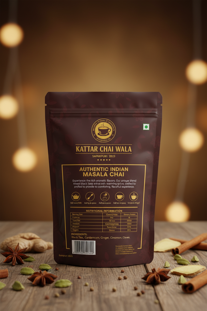 Kattar Chai Back No Logo