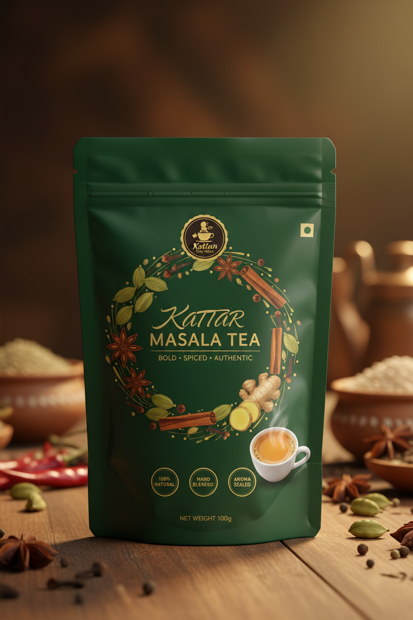 Kattar Masala Tea Front